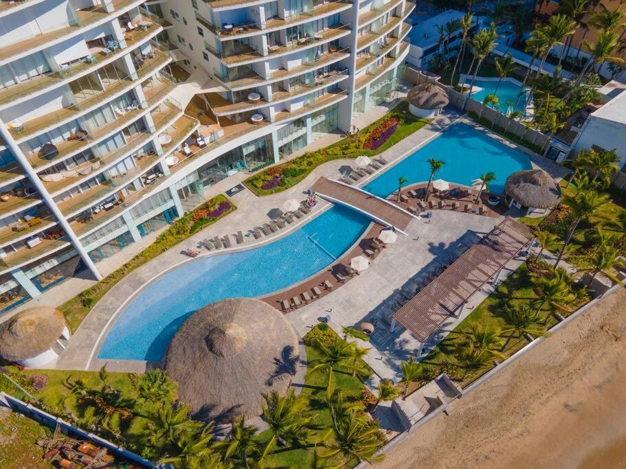 Lujo En Las Alturas Vista Al Mar A Pie De Playa Mazatlán Kültér fotó